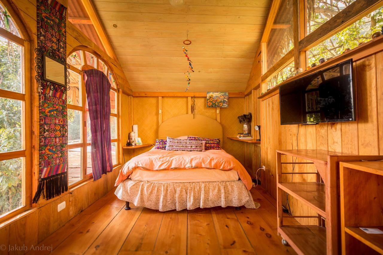 Lake Front Cabin At Los Elementos Санта-Круз-Ла-Лагуна Екстер'єр фото