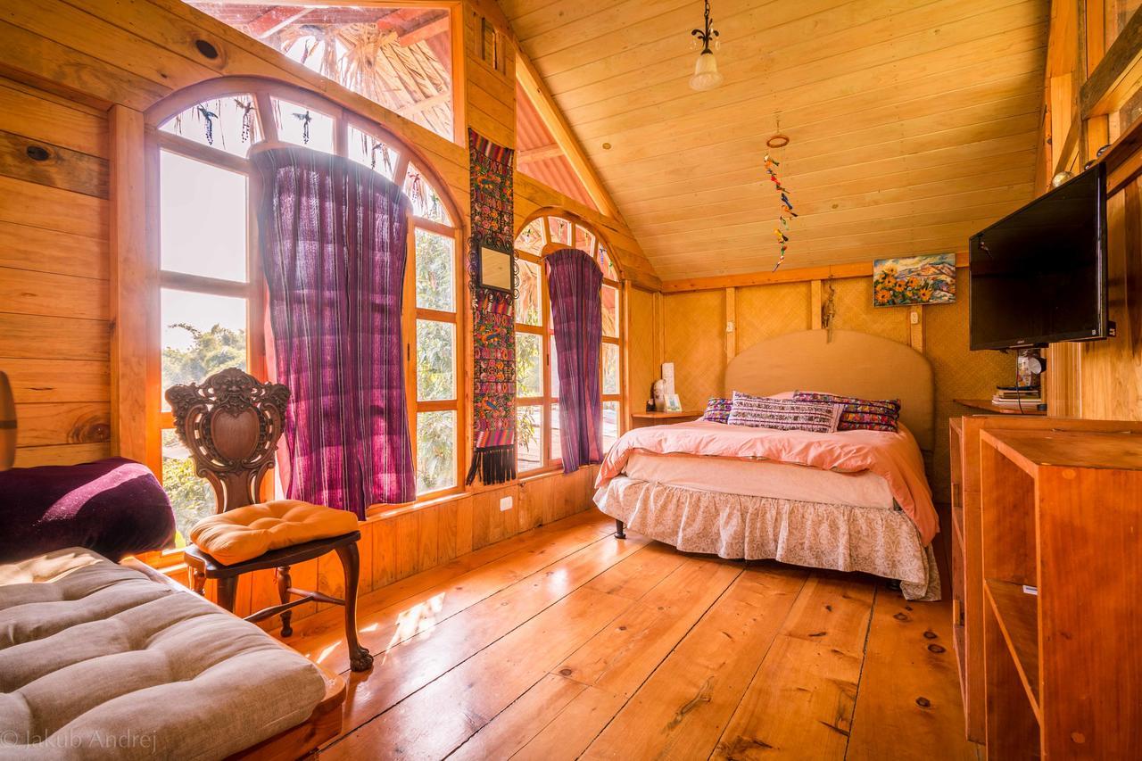 Lake Front Cabin At Los Elementos Санта-Круз-Ла-Лагуна Екстер'єр фото