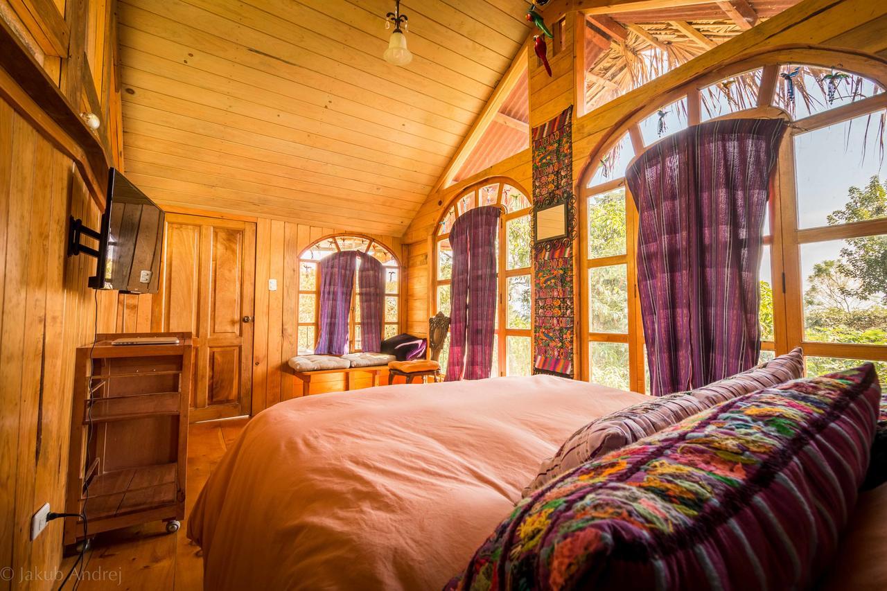 Lake Front Cabin At Los Elementos Санта-Круз-Ла-Лагуна Екстер'єр фото